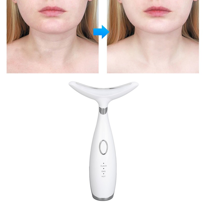 Neck Firming Massager Wrinkle Removal Constant Temperature Microcurrent Neck Skin