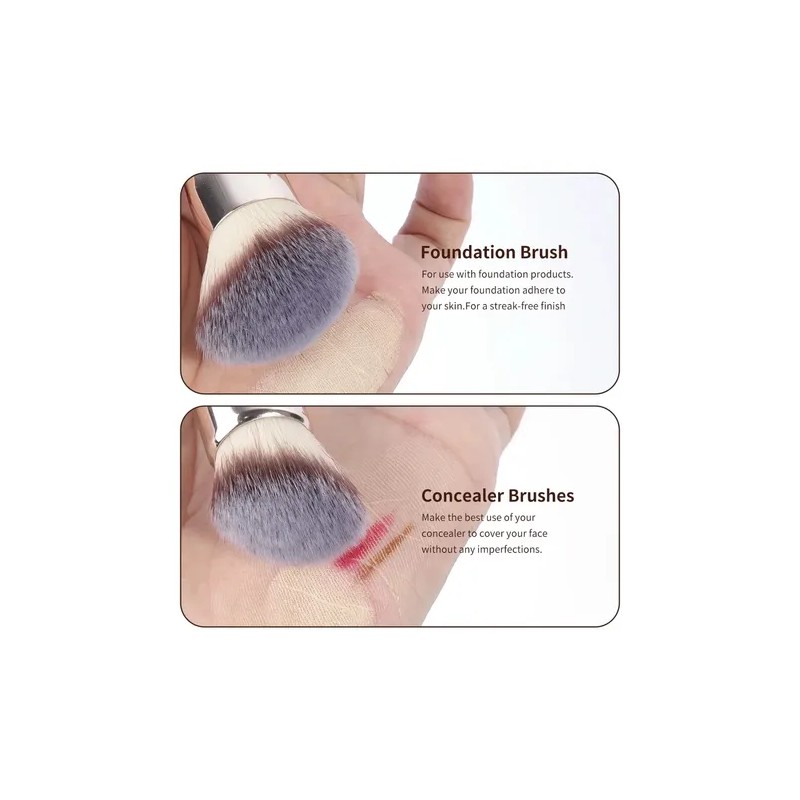 Set De Brochas Para Maquillaje Profesional, Brocha De Maquillaje Con