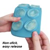 Set of 3, Silicone Chocolate Candy Molds, findTop Round Sphere