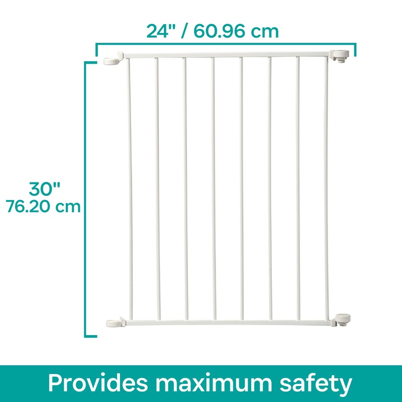 KidCo Configure and Hearth Gate Extensions (24", White)