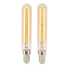 2Pcs LED Tube Bulb 4W E14 2300K Tubular Light Lamp Bulbs T20x120 220‑240V for Lighting
