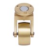 4 Pack Brass Swivel Caster Wheels-Loading 440lbs, 360 Degrees Universal