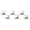 Fusion Crystal Multicolor Espresso Set