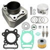 74mm Engine Cylinder Piston Gasket O-ring Kit Rebuild Kit Compatible
