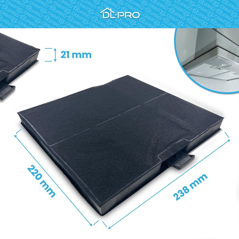 DL-pro Carbon Filter Activated Carbon Filter for Bosch 00744075 744075