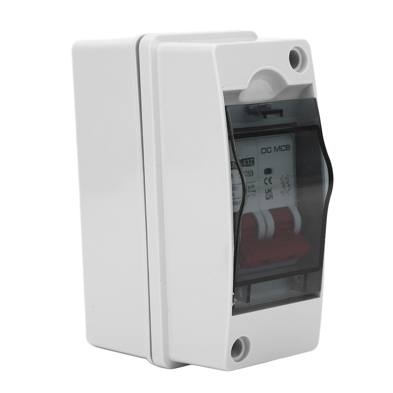 DC Circuit Breaker 2P 50A Miniature Isolator Switch IP65 Waterproof