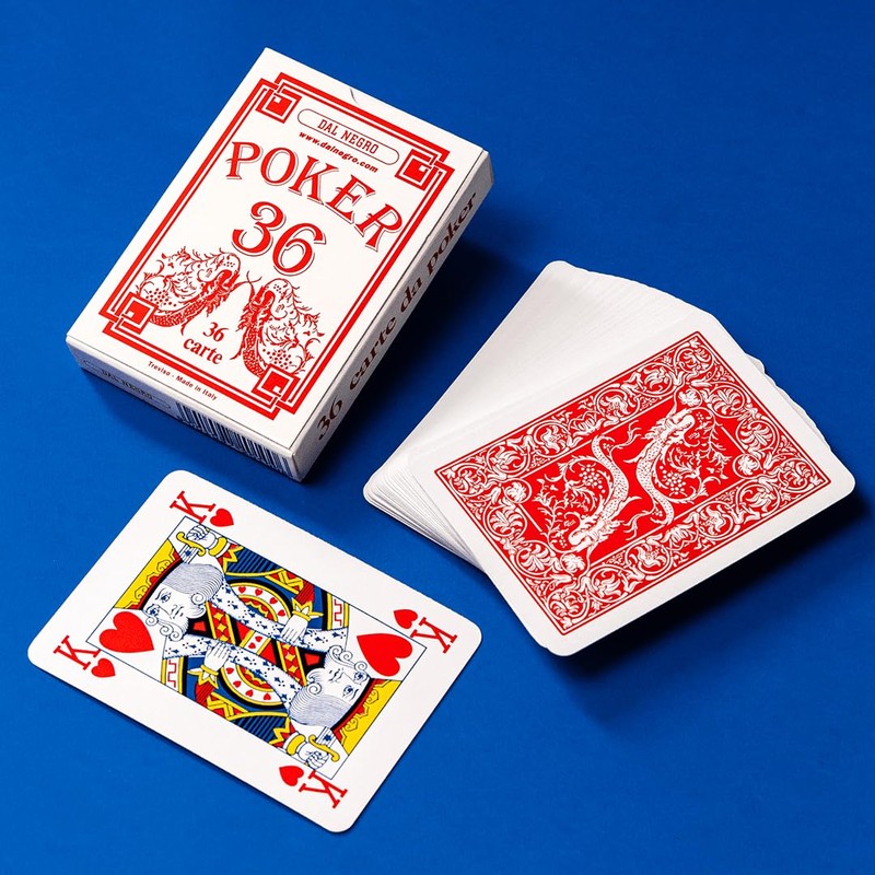 Dal Negro 20100 - Poker 36 Etui rot