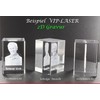 VIP-LASER 2D Engraved Crystal Cube with Family Photo Family. Your
