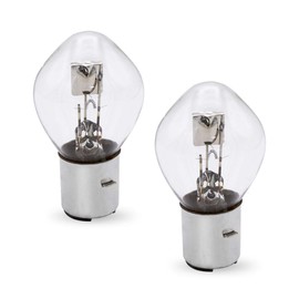 S1 12V 25W/25W Headlight Bulb Fits Atv Scooter ATV Moped Gokart Motorcycle 50cc 150cc 250cc for Znen Jonway Tank Baron etc 2-pack