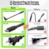 delilyn 25FT Outdoor Power Adapter for WYZE Cam V4/Cam OG/V3/V3