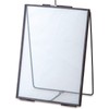 POSH LIVING 22611 Glass Frame, Black, Size: Approx. W 5.1