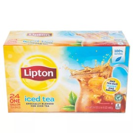 Lipton 24-Count Box 1 Gallon Iced Tea Filter Bags (select flavor below) - Unsweetened Iced Tea