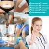 25 Pcs Waterproof Shower Protector Bandage 4"x8" for Post Knee