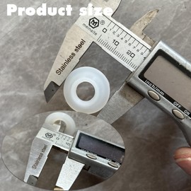 Silicone Gasket 25pcs Beer Bottle Cap Gasket Beer Swing Flip Top Bottle Silicone Gaskets Home Brew Beer Soda Bottle Seal Gasket White flip top bottle gasket Home Brewing Supplies