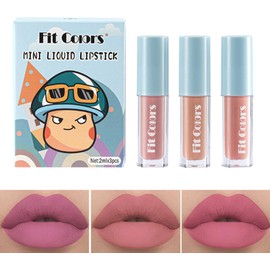 Lápiz Labial De Larga Duración Con Brillo De Labiales De 4 Colores, Lápiz Labial Líquido Metálico, Fácil De Aplicar Y Limpiar, Duradero E Impermeable, Antiadherente (B, Lip)