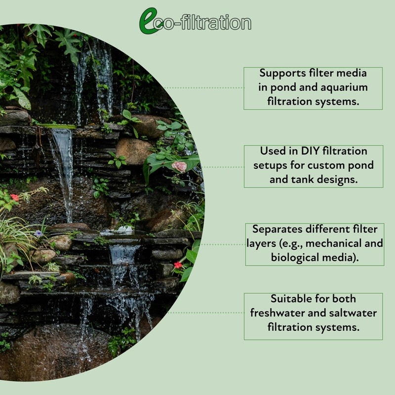 eco-filtration FILTER GRID (X1) 680MM X 400MM X 12MM MAT