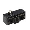 uxcell TM-1306 SPDT 1NO+1NC Short Reed Snap Button Lever Type