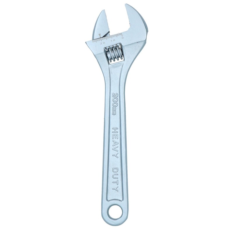 AB Tools 8" Adjustable Spanner/Wrench Monkey Pipe Plumbers Opening Range