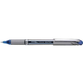 BL27 Pentel EnerGel Liquid Gel Rollerball Pen Pack of 6, Blue