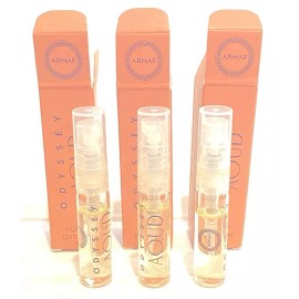 Armaf 3X Armaf Odyssey Aoud Men Sample Vial *Eau De Parfum* Spray With Box