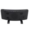 Projection Alarm Clock with 2 USB Ports LED Curved Display