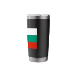 Flag Of Bulgaria Proud Bulgarian Patriot Souvenir Fan Lover Stainless Steel Insulated Tumbler