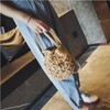 Women Small Crochet Crossbody Bag Hand Woven Drawstring Shoulder Beach