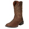 Justin Men's Canter 11" Square Toe Western Boot, Dusky Brown
