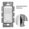 Amico 6 Pack Dimmer Light Switch, Single-Pole or 3-Way Compatible