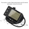 Waterproof LCD Display Panel Lightweight for Electric Bicycle Scooter Riding