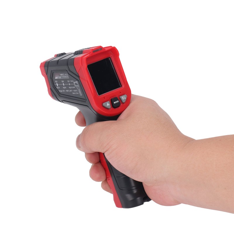 Digital Infrared Thermometer 4 Digit Display High Accuracy Handheld Industrial