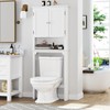 UTEX Over The Toilet Storage Cabinet, Over Toilet Bathroom Organizer