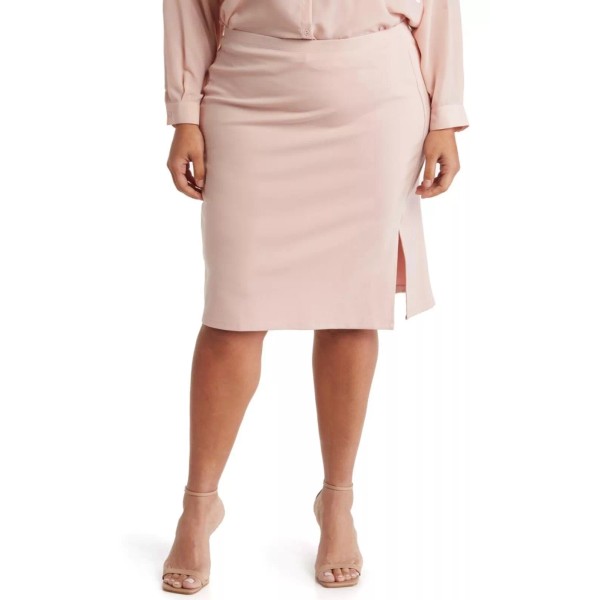T TAHARI - PLUS SIZE: 3X - Light Blush Chic