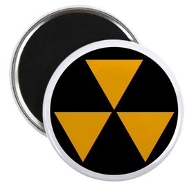 CafePress Fallout Magnet 2.25" Round Magnet, Refrigerator Magnet