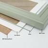 Hampton Frames HELENA 5x7 (13x18cm) Sage Green Frame With White