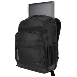 Targus Revolution Checkpoint-Friendly Backpack for 14-Inch Laptop, Black (TEB012US)