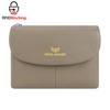 Royal Bagger RFID Blocking Women's Short Wallet Genuine Leather Multi-card