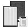 2 Pack ZX001 True HEPA Replacement Filter Compatible with TEBILD