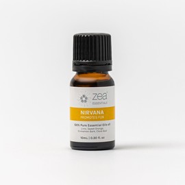 Zea Essentials Nirvana Lifestyle Blend 100% Pure Essential Oil 10 ml – Uplifting & Immune-Boosting Aromatherapy Oil – Antibacterial, Purifying & Warming Blend for Mood & Seasonal Wellbeing