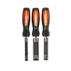 Nicholson Crescent Nicholson 3 Pc. 4-in-1 Combination Chisel and Wood