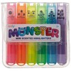International Arrivals 130-24 Mini Monsters Scented Markers, Set of 6