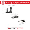 AlveyTech #35 Chain Master Link for Electric Scooters, Mini Bikes,