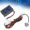 Water Cooling Thermometer Computer Water Cooled Temperature Digital Display Meter
