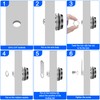 MEIRIYFA Combination Cam Lock Password Coded Lock 3-Digit Security Cabinet