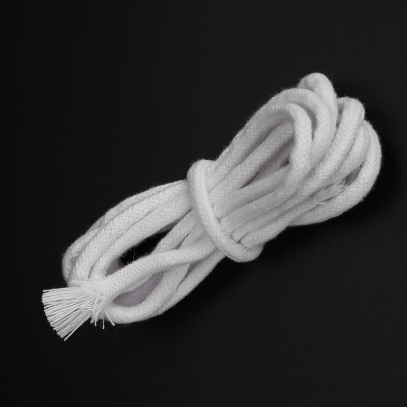 2pcs Candle Wicks Good Oil Absorbency Combustion Durable Braid Cotton