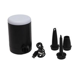 Smart LED Display Electric Air Pump, USB Charging, Portable Air Pump with LED Light, Quick Inflation for Camping, Air Mattress, Swimming Ring