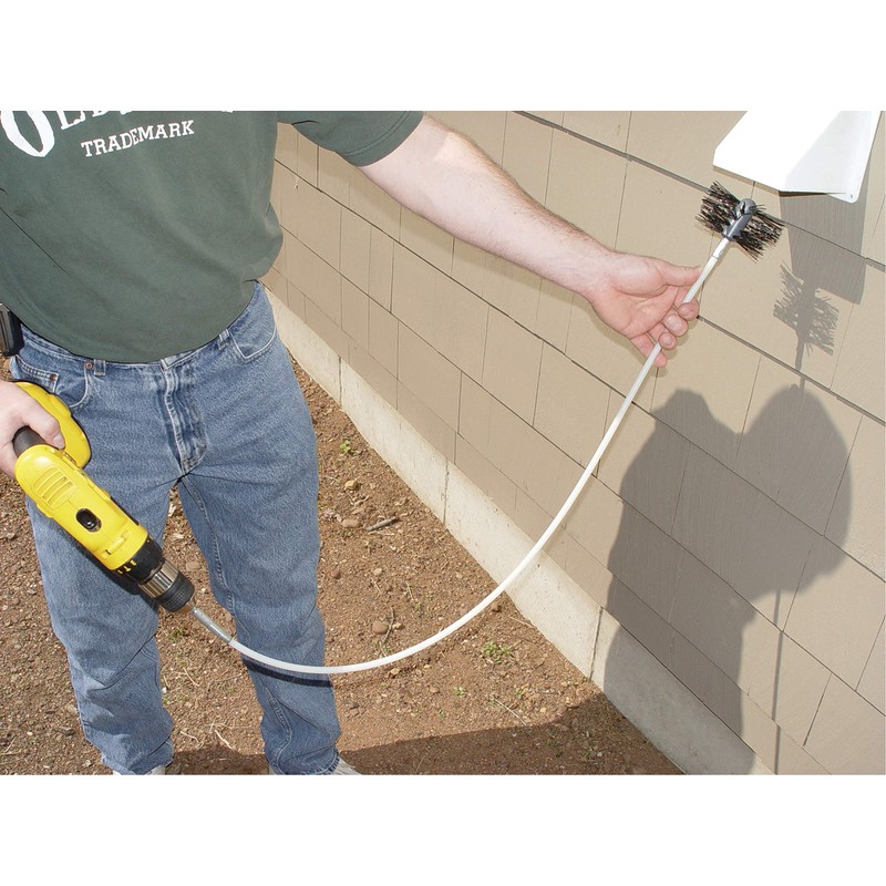 Gardus RLE42PRO LintEater Pro Rotary Dryer Vent Cleaning System, Removes