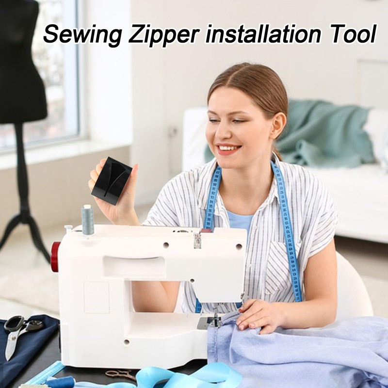 SINSETU Zipper Jig Tool, Quick Zipper Jig Sliders for Zipper