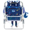 Rio Beach Kid's 5-Position Lay Flat Backpack Folding Beach Chair,