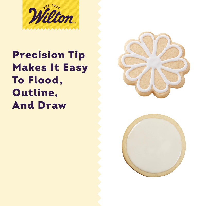 Wilton Cookie Icing, Fast-Drying Squeeze Bottle Icing for Decorating Sugar